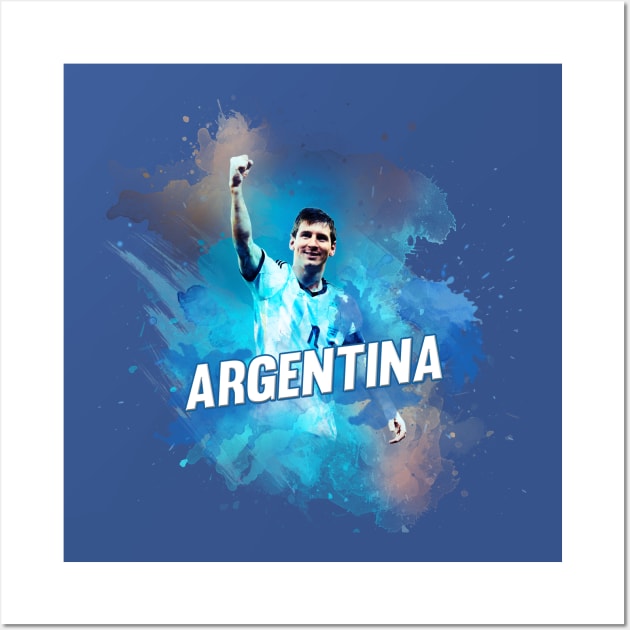 Go Argentina! Wall Art by Aefe